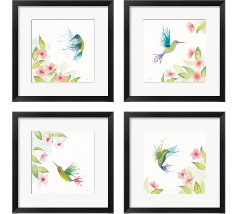 Flit 4 Piece Framed Art Print Set by Wild Apple Portfolio