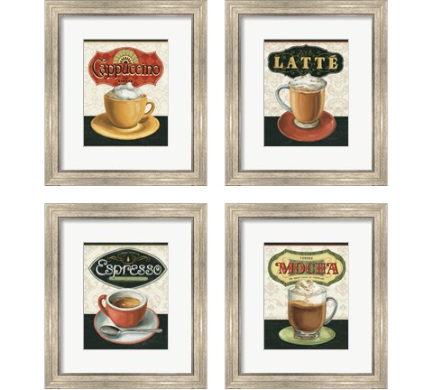 Coffee Moment 4 Piece Framed Art Print Set by Lisa Audit