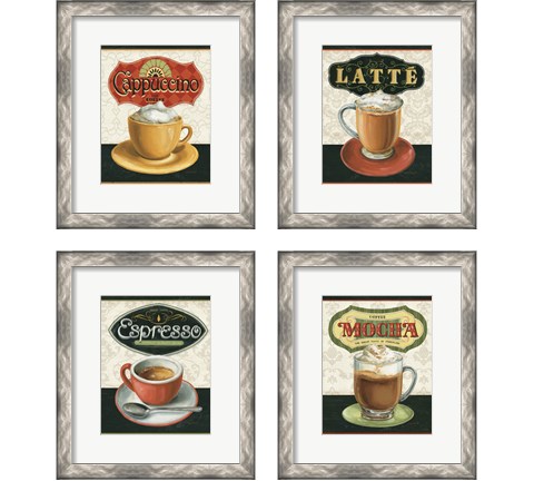 Coffee Moment 4 Piece Framed Art Print Set by Lisa Audit