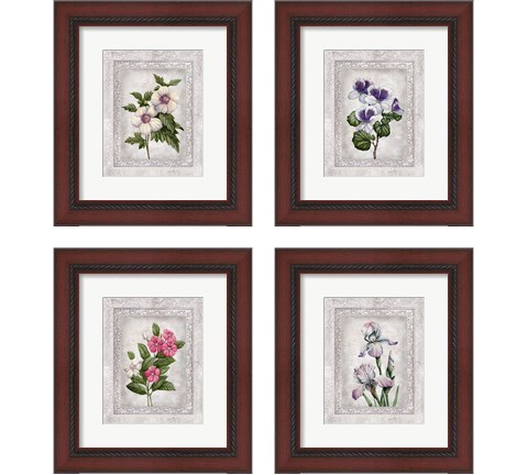 Floral 4 Piece Framed Art Print Set by Tom Wood