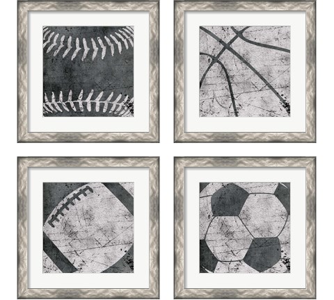 Sports 4 Piece Framed Art Print Set by Aubree Perrenoud