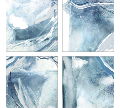 Water Pocket 4 Piece Art Print Set by Posters International Studio