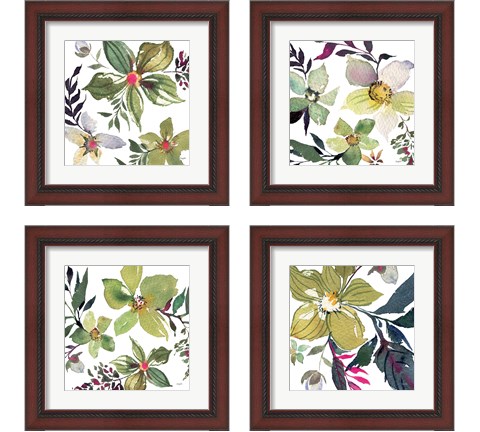 Hellebore Ya Doing 4 Piece Framed Art Print Set by Kristy Rice