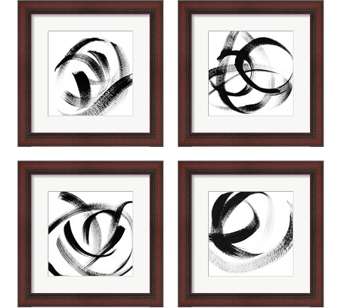 Follow Me  4 Piece Framed Art Print Set by Sharon Chandler