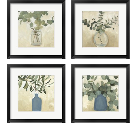 Greenery Still Life 4 Piece Framed Art Print Set by Emma Scarvey