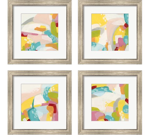 Chroma  4 Piece Framed Art Print Set by June Erica Vess