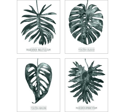 Gemstone Tropicale 4 Piece Art Print Set by Grace Popp