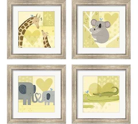 Mama and Me 4 Piece Framed Art Print Set by Victoria Borges