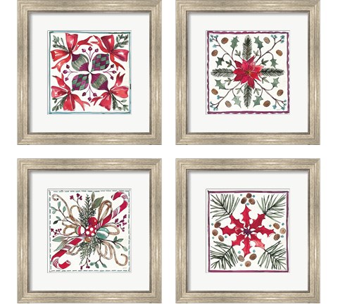 Seasonal Charm 4 Piece Framed Art Print Set by Anne Tavoletti