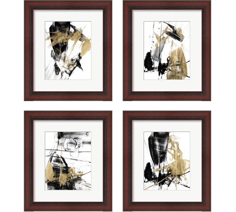 Glam & Black 4 Piece Framed Art Print Set by Jennifer Goldberger