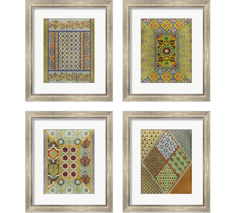 Wallpaper Collage 4 Piece Framed Art Print Set by Chariklia Zarris