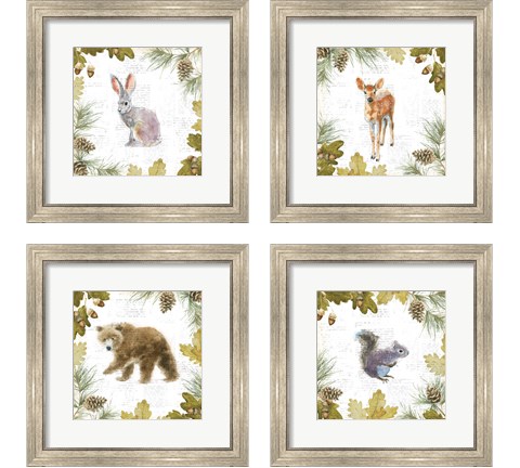 Into the Woods 4 Piece Framed Art Print Set by Emily Adams