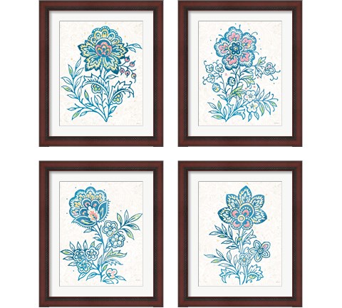 Kala Flower 4 Piece Framed Art Print Set by Sue Schlabach