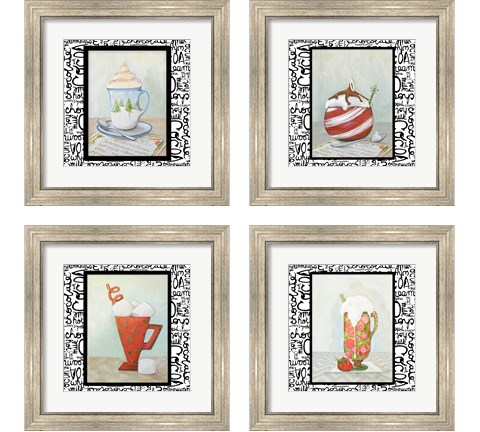 Tis the Season for Cocoa 4 Piece Framed Art Print Set by Diannart