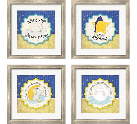 I Love You More Than All the Stars 4 Piece Framed Art Print Set by Jennifer Pugh