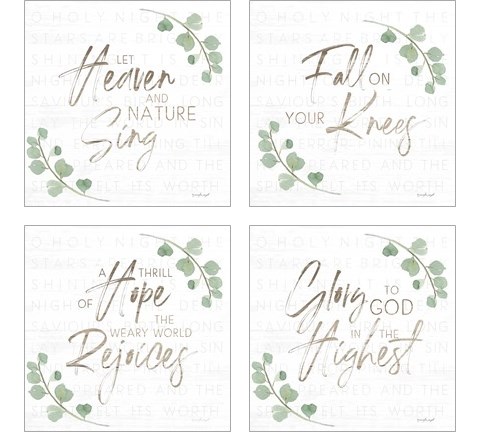 A Thrill of Hope 4 Piece Art Print Set by Jennifer Pugh