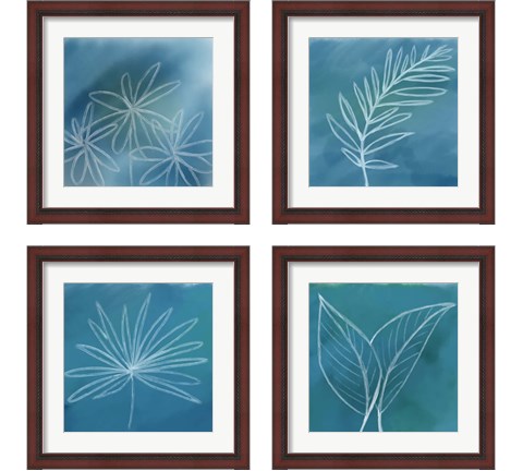 Tropical  4 Piece Framed Art Print Set by Anne Seay