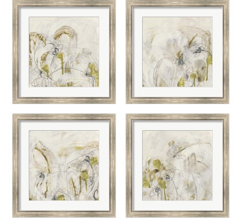 Arctic Lichen 4 Piece Framed Art Print Set by June Erica Vess