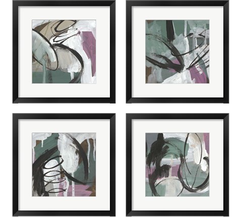 Uncharted Territory 4 Piece Framed Art Print Set by Chariklia Zarris