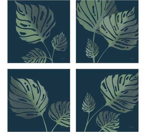 Monstera  4 Piece Art Print Set by Becky Thorns