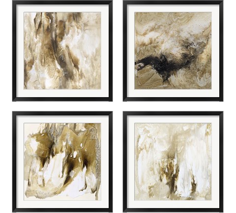 Drifting Sands 4 Piece Framed Art Print Set by Scherrer Finch