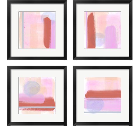 Translucent Madras 4 Piece Framed Art Print Set by Jennifer Parker