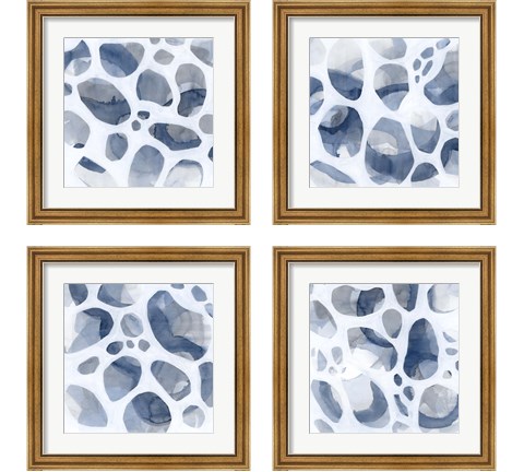 Lacuna  4 Piece Framed Art Print Set by Grace Popp