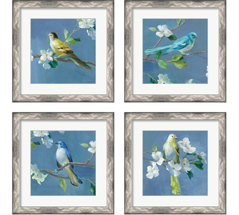 Spring in the Neighborhood 4 Piece Framed Art Print Set by Danhui Nai