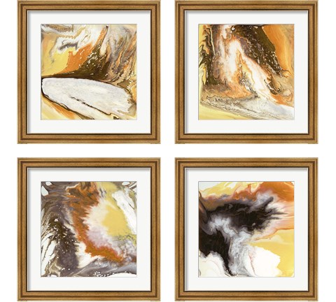 Liquid Earth 4 Piece Framed Art Print Set by Studio W