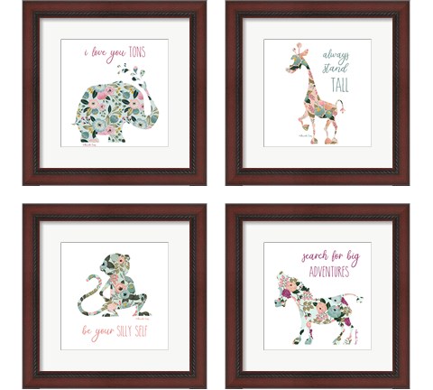 Always Stand Tall 4 Piece Framed Art Print Set by Shawnda Craig