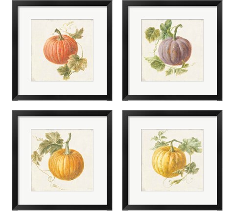 Floursack Autumn 4 Piece Framed Art Print Set by Danhui Nai