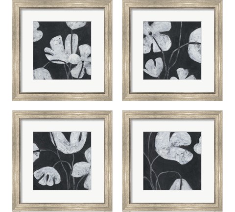 Monochrome Meadow 4 Piece Framed Art Print Set by June Erica Vess