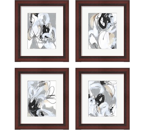 Tangled Threads 4 Piece Framed Art Print Set by June Erica Vess