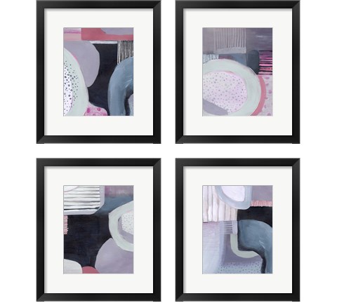 Gigabyte  4 Piece Framed Art Print Set by Grace Popp