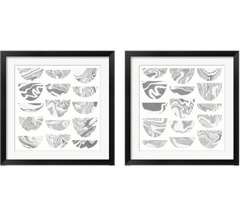 Simplicity  2 Piece Framed Art Print Set by Wild Apple Portfolio