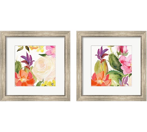 Desert Rose 2 Piece Framed Art Print Set by Kristy Rice