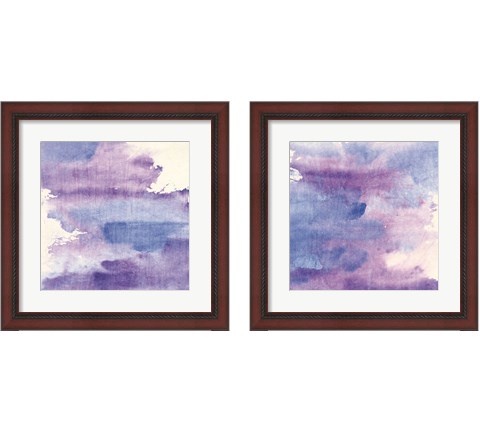 Purple Haze 2 Piece Framed Art Print Set by Chris Paschke