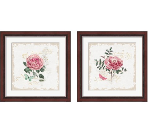 French Romance  2 Piece Framed Art Print Set by Katie Pertiet