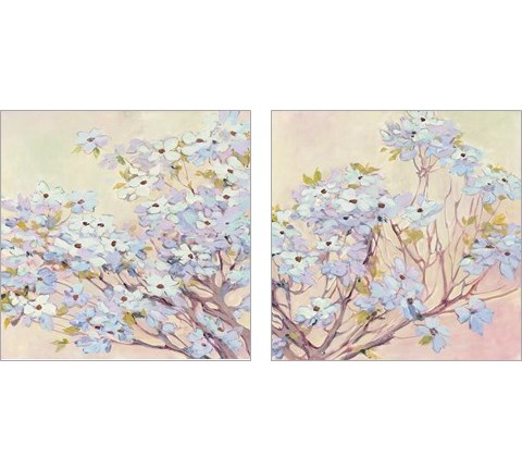 Spring Dogwood 2 Piece Art Print Set by Julia Purinton