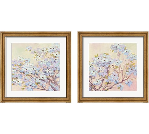 Spring Dogwood 2 Piece Framed Art Print Set by Julia Purinton