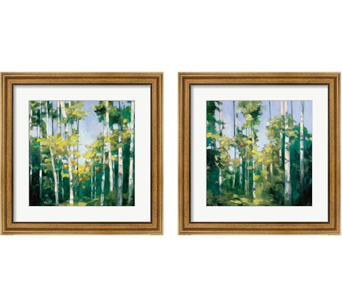 Birches 2 Piece Framed Art Print Set by Julia Purinton