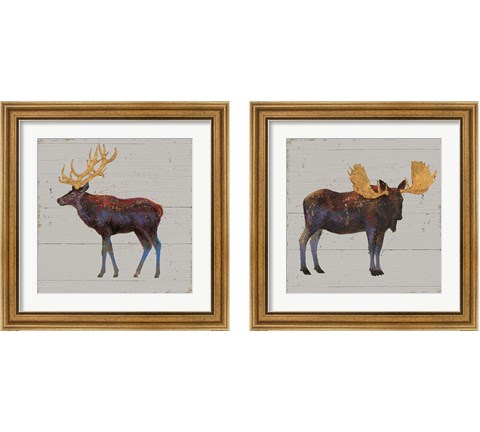 Golden Nature 2 Piece Framed Art Print Set by James Wiens