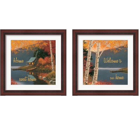 Quiet Evening 2 Piece Framed Art Print Set by James Wiens