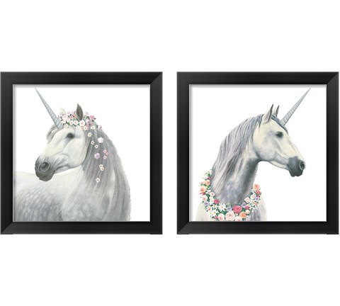 Spirit Unicorn 2 Piece Framed Art Print Set by James Wiens