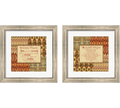 Mirage Words 2 Piece Framed Art Print Set by Pela Studio