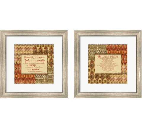 Mirage Words 2 Piece Framed Art Print Set by Pela Studio