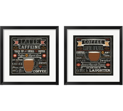 Java Talk 2 Piece Framed Art Print Set by Pela Studio