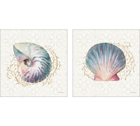 Ocean Dream 2 Piece Art Print Set by Lisa Audit