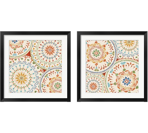 Spanish Impressions 2 Piece Framed Art Print Set by Daphne Brissonnet