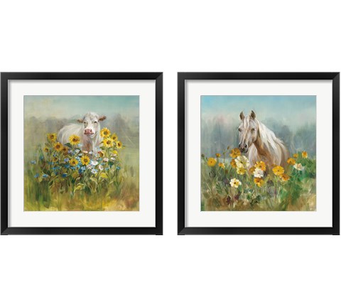 Farm and Field2 Piece Framed Art Print Set by Danhui Nai